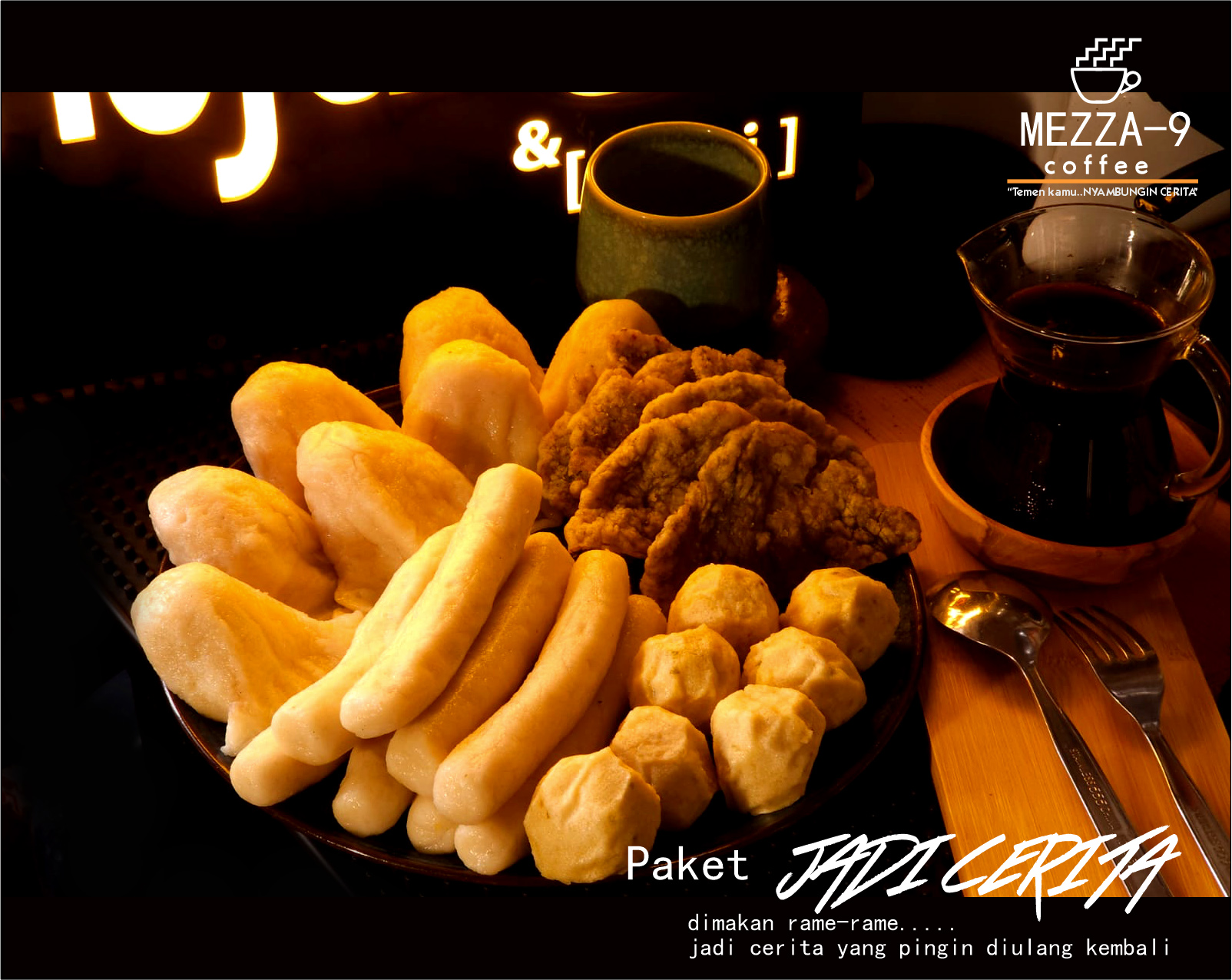 Pempek Rujak Paket JADI CERITA ( 32pc )