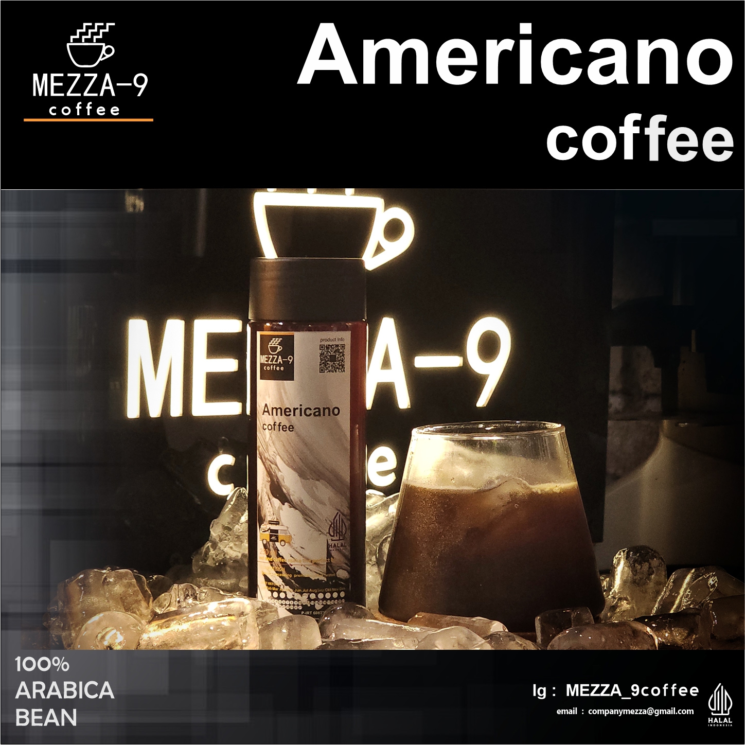 Americano Coffee 250ml